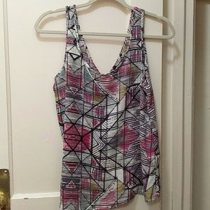 Fun pattern tank top